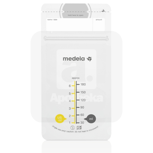 MEDELA BF RINNAPIIMA SÄILITUSKOTID 180ML N25