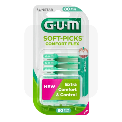 GUM HAMBAVAHEHARI SOFT-PICKS COMFORT FLEX REGULAR N80
