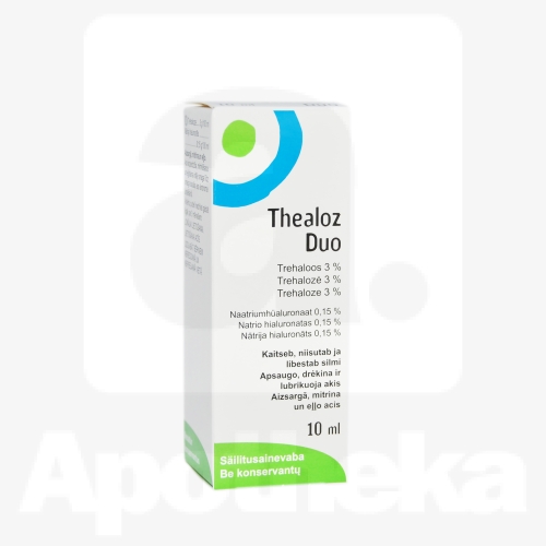 THEALOZ DUO NIISUTAVAD SILMATILGAD 10ML
