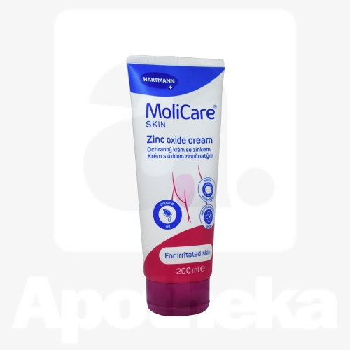 MOLICARE SKIN KAITSEKREEM TSINKOKSIIDIGA 200ML/995035/