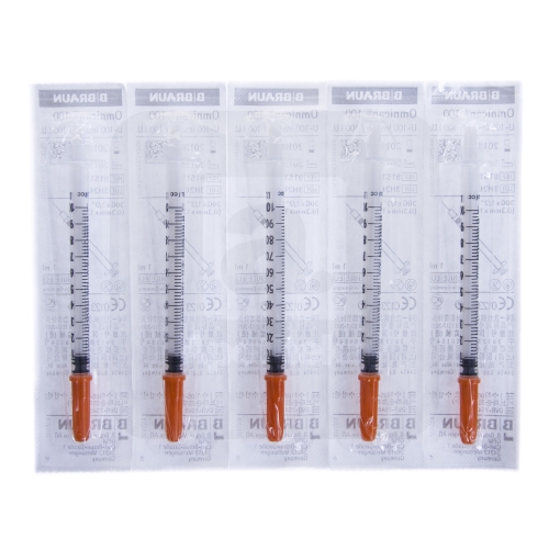 INSULIINISÜSTAL OMNICAN 1ML NÕELAGA (0,30X12MM) N5