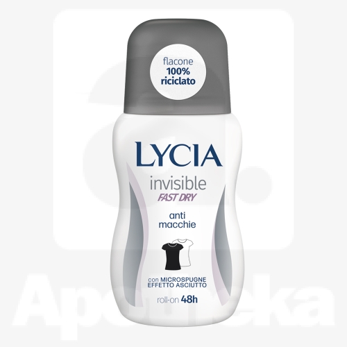 Roll-on дезодорант Lycia Invisible 50мл