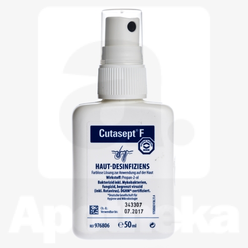 CUTASEPT F SPRAY NAHALE 50ML (NAHA DESINFEKTSIOON)