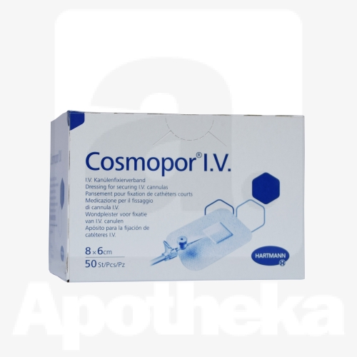 COSMOPOR I.V KANÜÜLIPLAASTER 8X6CM N50 /900805/