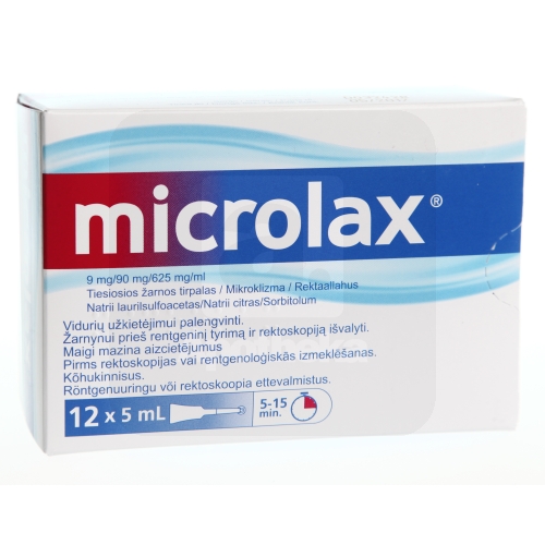 MICROLAX REKTAALLAHUS 9+625+90MG/1ML 5ML N12