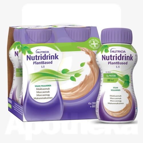 NUTRIDRINK PLANTBASED MOKKA-KOHVIMAITSELINE 200ML N4