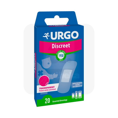 URGO PLAASTER DISCREET N20 (3 SUURUST) UUS