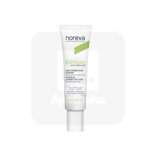 NOREVA EXFOLIAC INTENSIIVNE HOOLDUSKREEM AKNELISELE NAHALE 30ML
