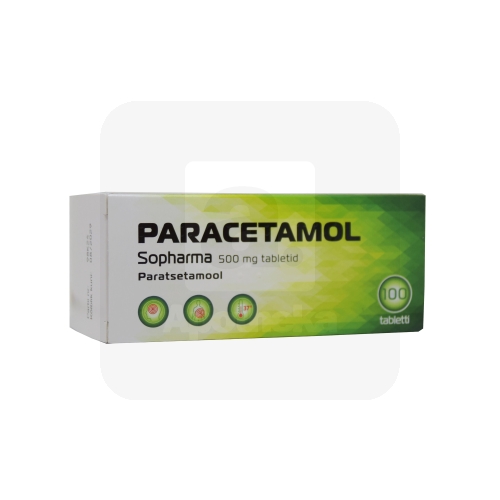 PARACETAMOL SOPHARMA TBL 500MG N100
