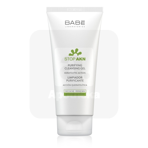 Babe Stop Akn Очищающий гель для умывания 100ml
