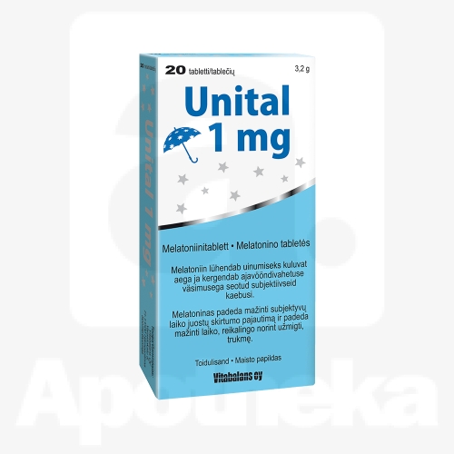 UNITAL TBL 1MG N20