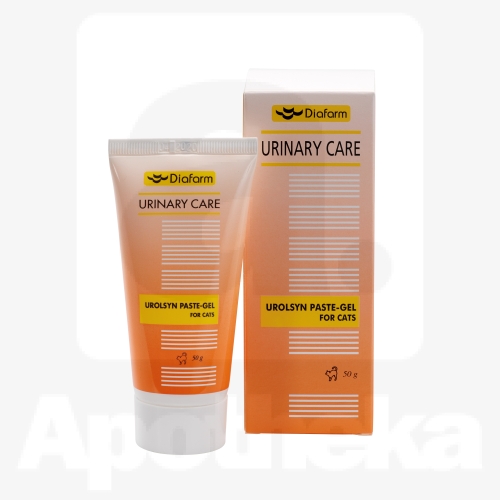 Diafarm Urolsyn паста-гель для растворения мочевых камней у котов, 50
