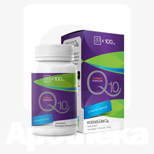 STRONG NATURE KOENSÜÜM Q10 STRONG CAPS 100MG N30 UUS