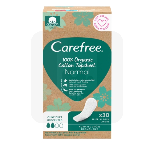 CAREFREE PESUKAITSE ORGANIC NORMAL N30