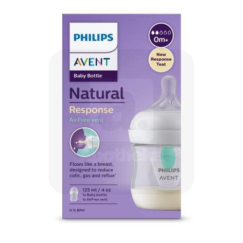 AVENT TOITMISPUDEL NATURAL AIRFREE 125ML 0+