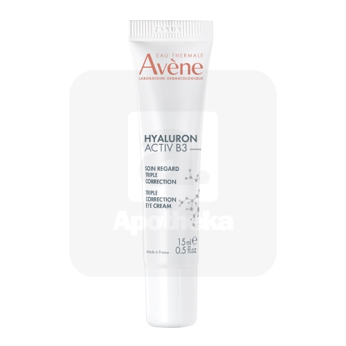 AVENE HYALURON ACTIV B3 SILMAKREEM KOLMEKORDSE TOIMEGA 15ML