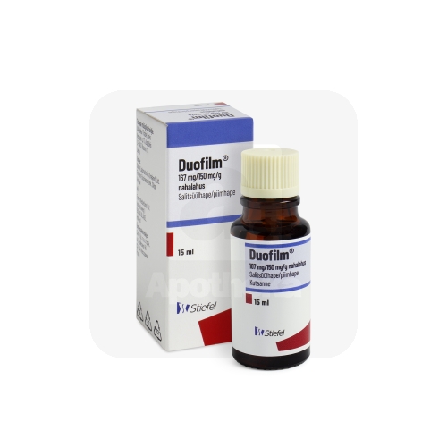 DUOFILM NAHALAHUS 167MG+150MG/G 15ML N1 (TML)