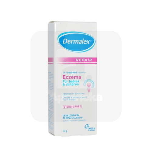 DERMALEX REPAIR IMIKUTE JA LASTE EKSEEMI KREEM 30G