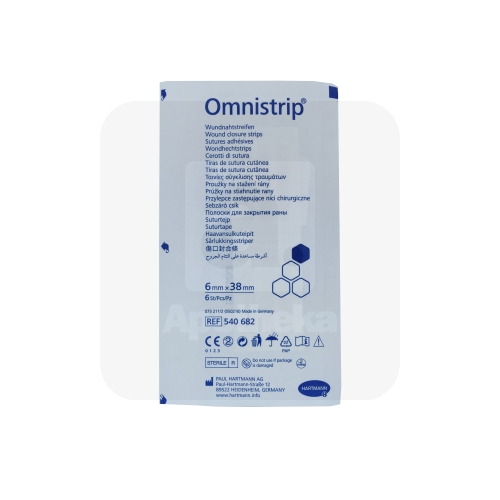 OMNISTRIP HAAVASULGEMISPLAASTER 6X38MM N6 /540682/