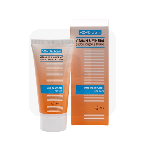 Diafarm Vitamin Energy Paste витамины для котов, 50 г