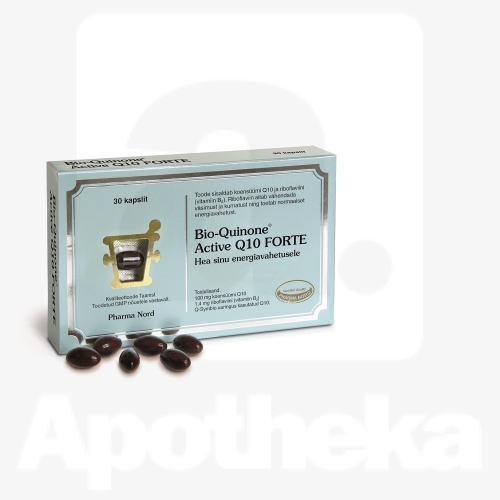 BIO-QUINONE ACTIVE Q10 FORTE CAPS 100MG N30