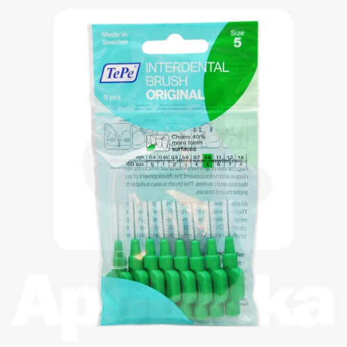 TEPE INTERDENTAALHARJAD NR.5 (0,8MM) N8