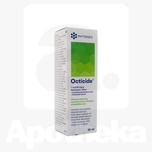 OCTICIDE NAHASPREI,LAHUS 1MG + 20MG 1ML 50ML N1