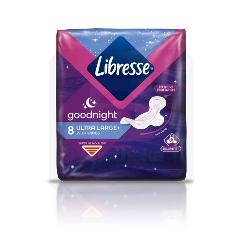 LIBRESSE HÜG SIDE ULTRA THIN GOODNIGHT WINGS N8