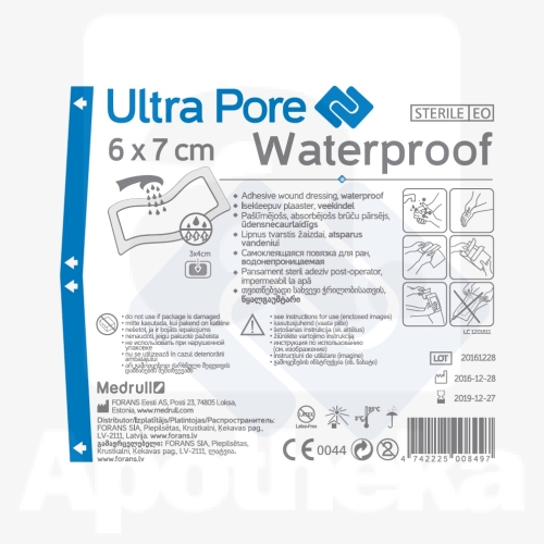 ISEKLEEPUV PLAASTER VEEKINDEL ULTRA PORE 6X7CM (MEDRULL)