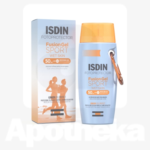 ISDIN SUN PÄIKSEKAITSEGEEL-KREEM SPORT SPF50 100ML