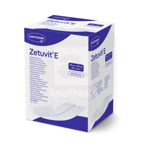 ZETUVIT E STERIILNE 10X10CM N25 /413770/