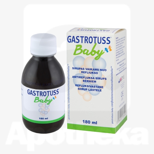 GASTROTUSS BABY REFLUKSIVASTANE SIIRUP LASTELE 180ML
