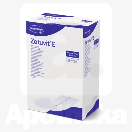 ZETUVIT E STERIILNE 15X20CM N25 /413772/