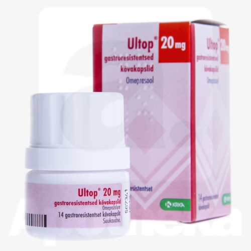 ULTOP GASTRORESIST CAPS 20MG N14