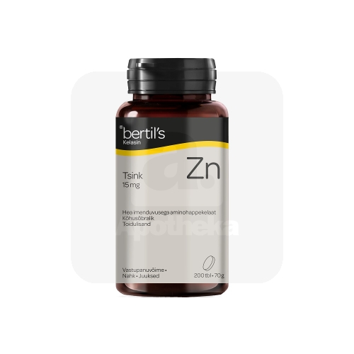 BERTILS KELASIN TSINK TBL 15MG N200