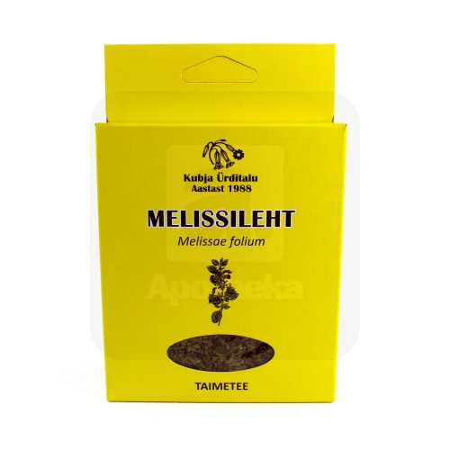 MELISSILEHED (MELISSAE FOLIA) 15G (KARP)