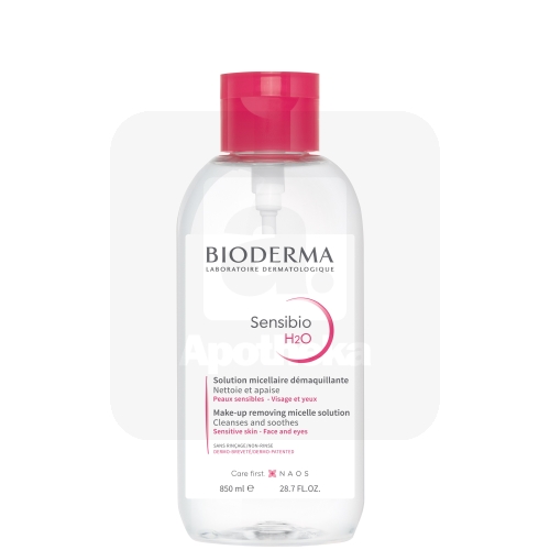BIODERMA SENSIBIO H2O MITSELLAARVESI TUNDLIKULE NAHALE 850ML