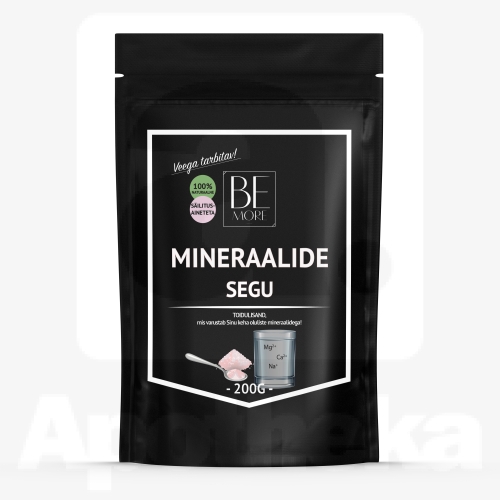 BE MORE MINERAALIDE SEGU PULBER 200G