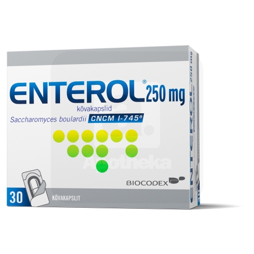 ENTEROL CAPS 250MG N30