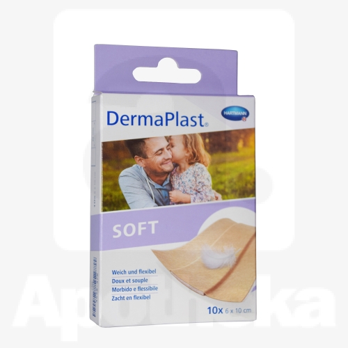 DERMAPLAST PLAASTRID SOFT 6X10CM N10/535341/