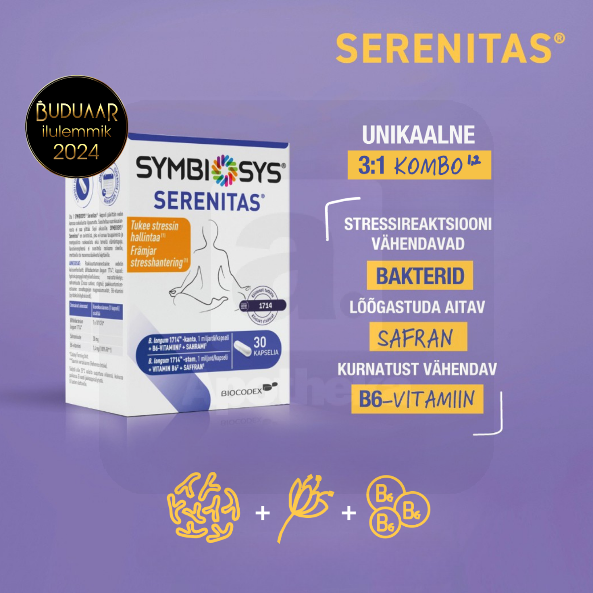 SYMBIOSYS SERENITAS KAPSLID N30 - Изображение товара 2