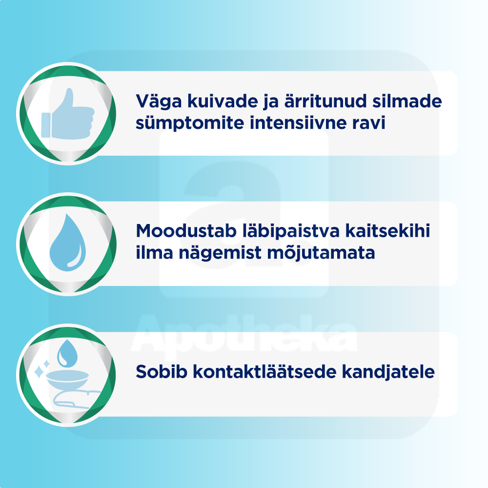 BEPANTHEN EYE INTENSIVE SILMATILGAD 10ML - Изображение товара 4
