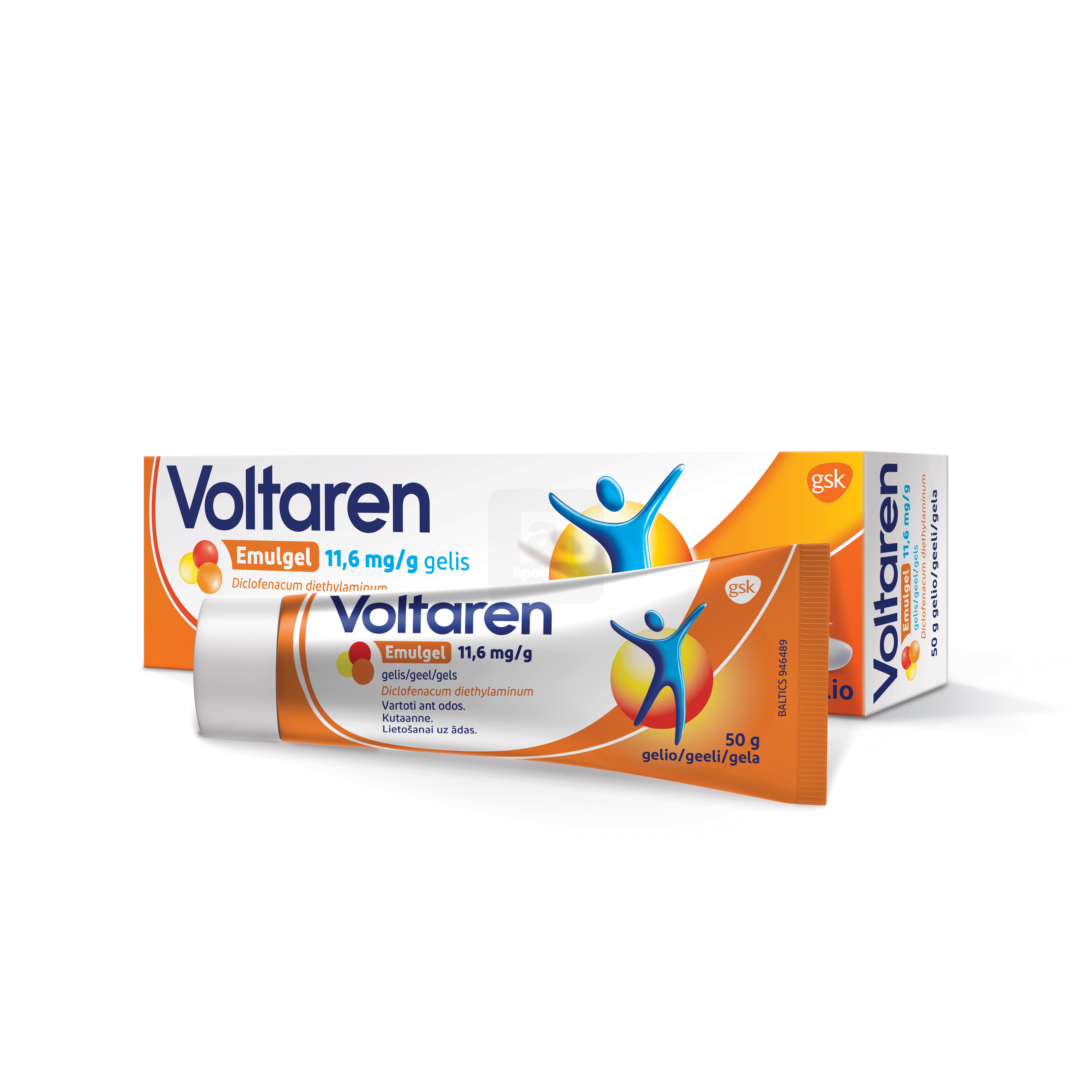 VOLTAREN EMULGEL GEEL 10MG/G 50G