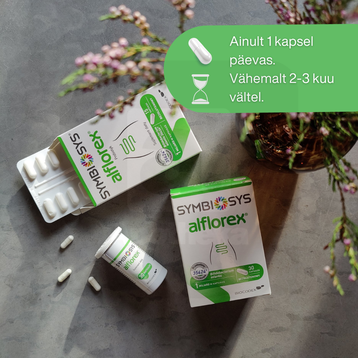 SYMBIOSYS ALFLOREX KAPSLID N30 - Изображение товара 4