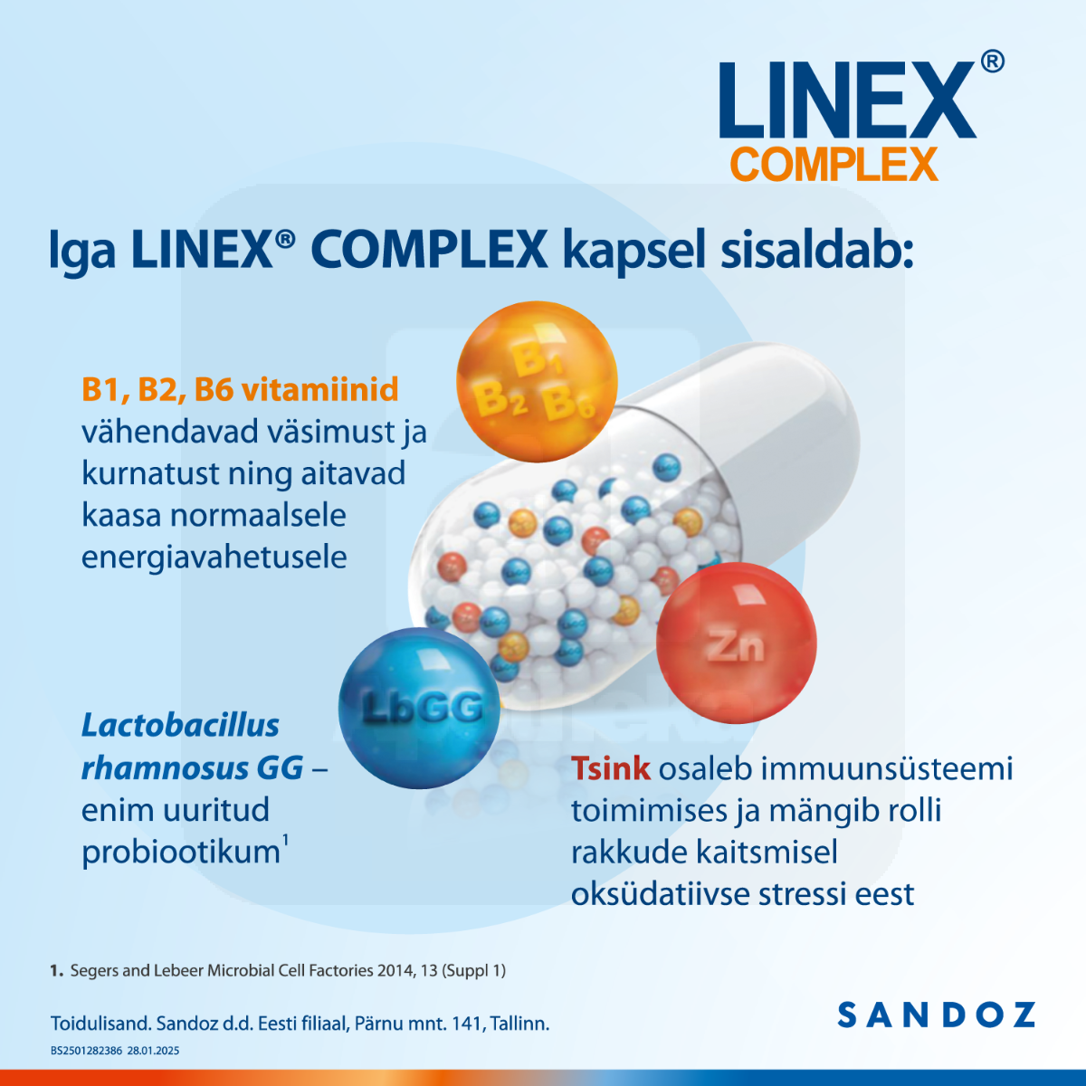 LINEX COMPLEX KAPSLID N14 - Изображение товара 4