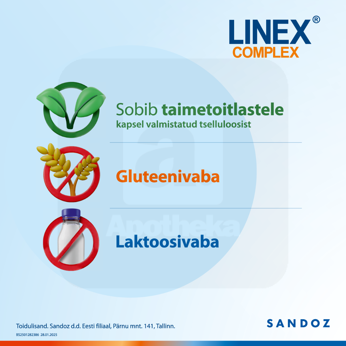 LINEX COMPLEX KAPSLID N14 - Изображение товара 2