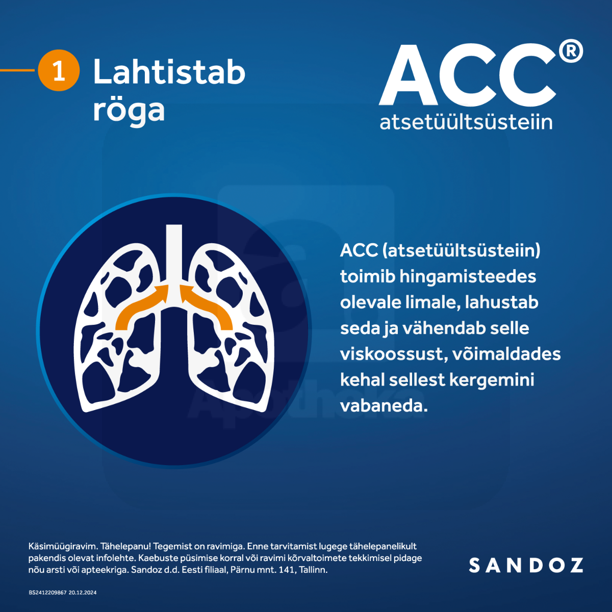ACC LONG KIHISEV TBL 600MG N10 - Изображение товара 3