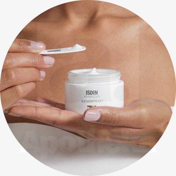 ISDIN GLICOISDIN 8 KOORIV KREEM GLÜKOOLHAPPEGA 50G - Изображение товара 2