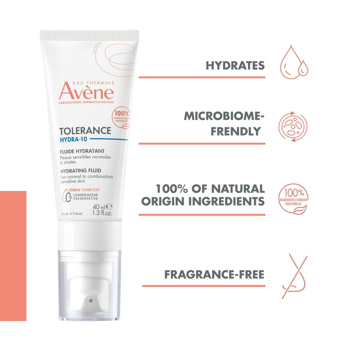 AVENE TOLERANCE HYDRA10 EMULSIOON NIISUTAV 40ML - Изображение товара 3