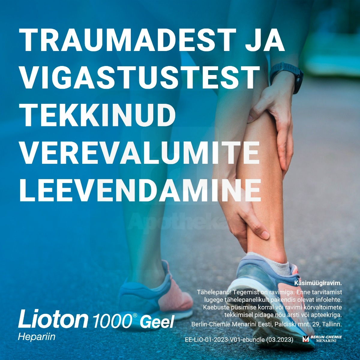 LIOTON GEEL 1000RÜ/G 100G